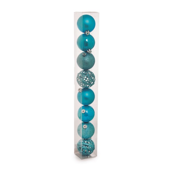 Encontraproduto.com.br - Kit C/08 Bolas 06cm Sortidas C/arabesco