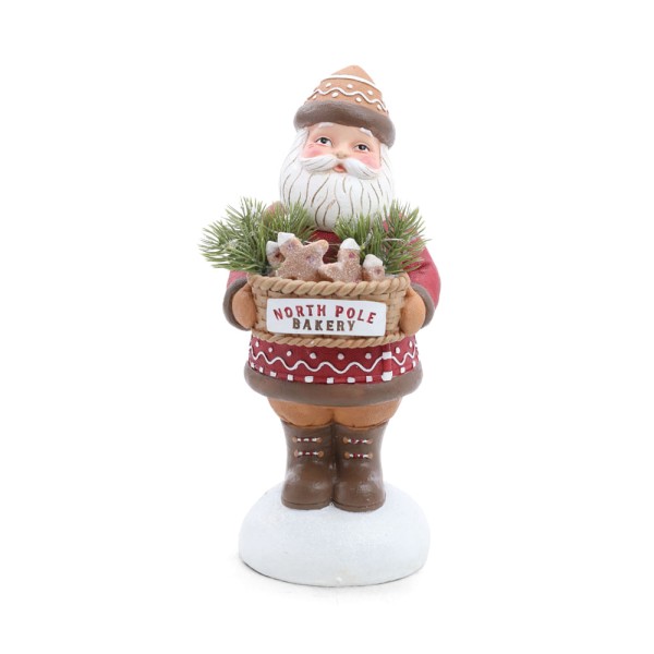 Encontraproduto.com.br - Papai Noel C/Cesta Paes CLR C/1 UN 27x10x10Cm 1109030