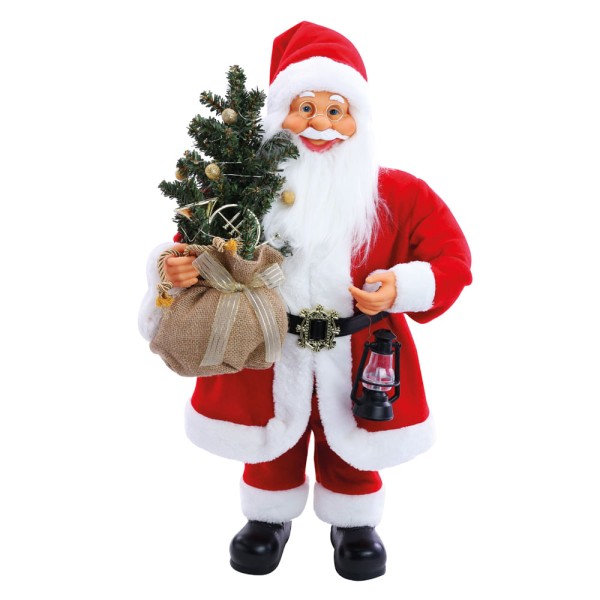 Papai Noel Em Pe C/Mini Arv VRM C/1 UN 60x35x30Cm 1113877