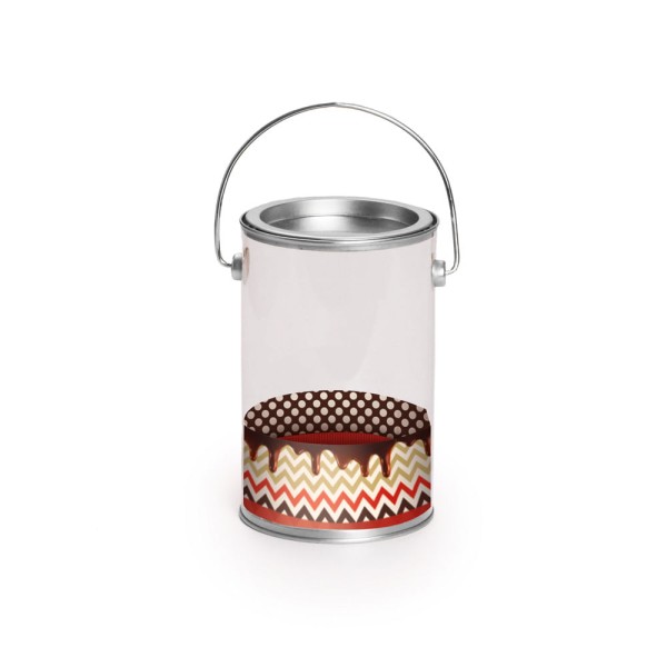 Encontraproduto.com.br - CACHEPOTS EM METAL/MEMORIAS LATA PVC C/ALCA GD C/1 UN - Cromus: 1520255