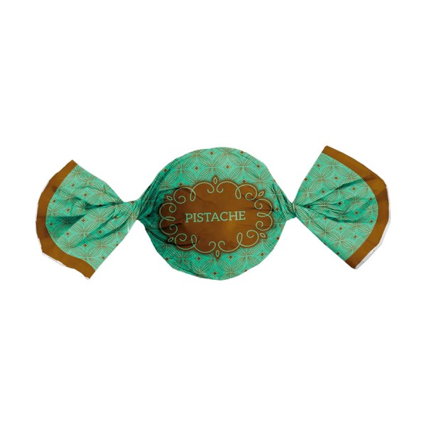 Embalagem Para Trufas e Bombons Gostosura Pistache 14,5X15,5cm 100 Unidades CROMUS