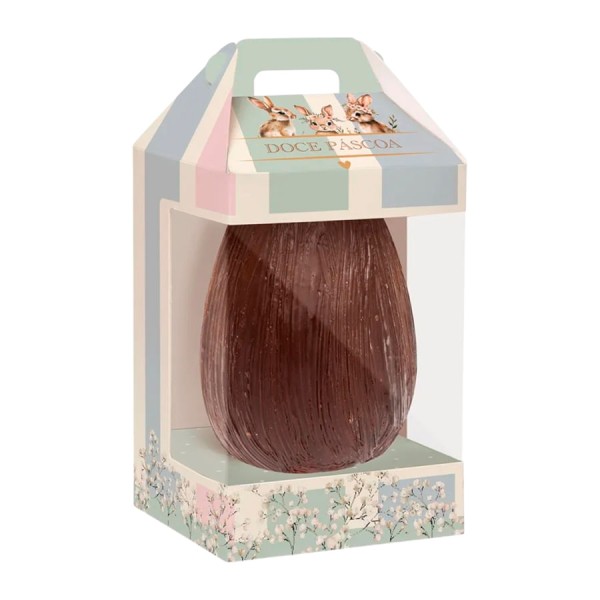 Encontraproduto.com.br - Caixa New Maleta Vertical Para Ovo 250g Com Visor Doce Páscoa 6 Unidades 13007410 CROMUS