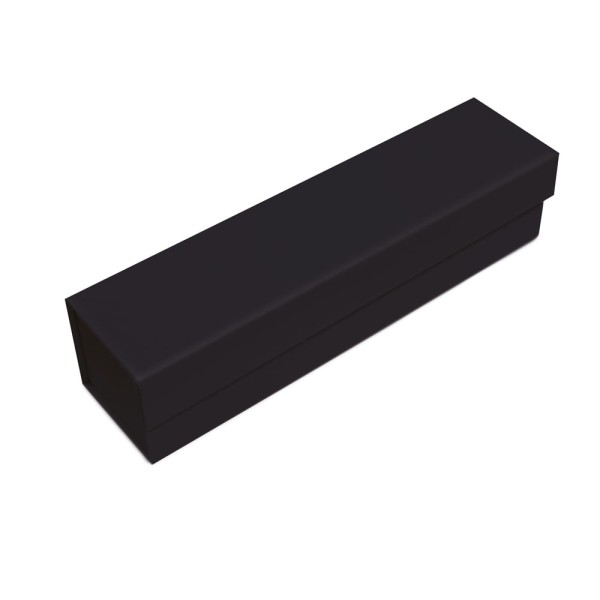 Encontraproduto.com.br - Caixa Para Presente Desmontável Magnética Preta Garrafa 33x8,5x8,5cm Cromus