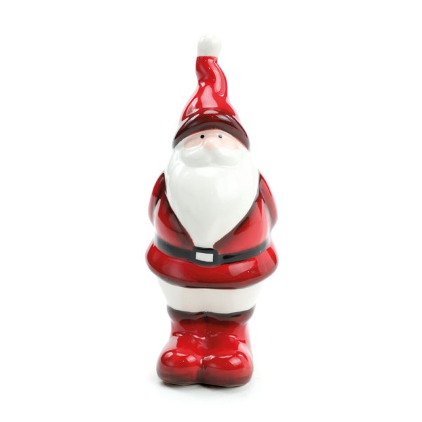PAPAI NOEL EM PE ESTATUETA DECORATIVA 17CM 1 UN 1001273