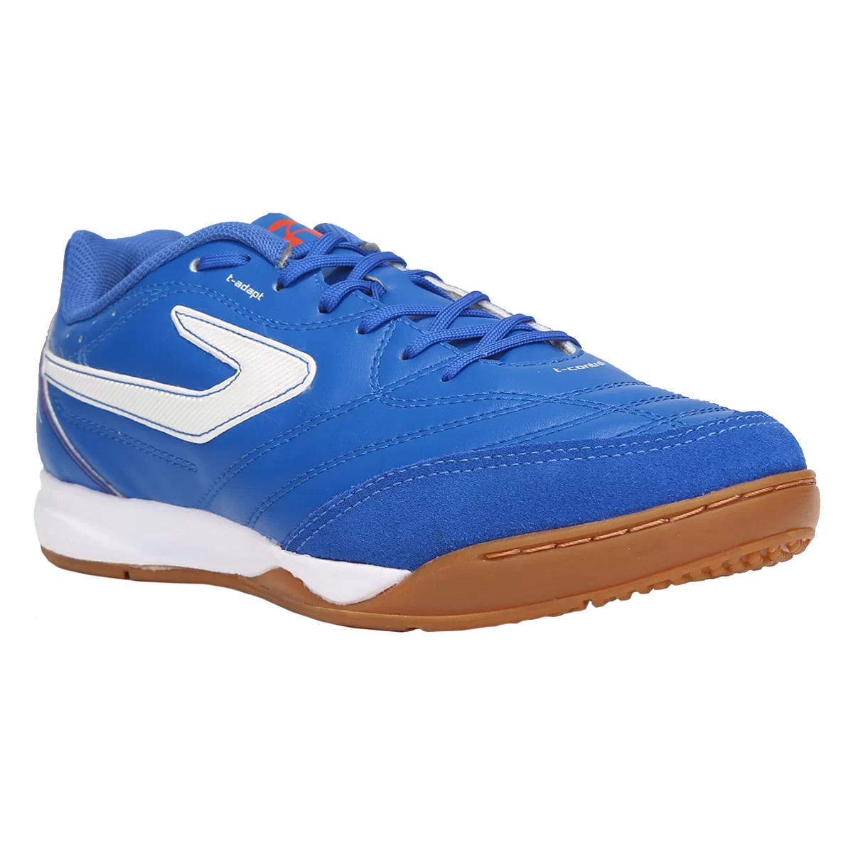 Encontraproduto.com.br - Chuteira Futsal Maestro TD IV Azul - Topper