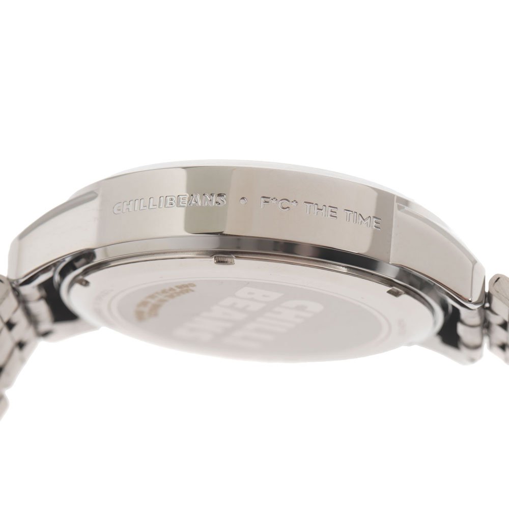 Encontraproduto.com.br - Relógio Masculino Chilli Beans Digital FC The Time Prata (MP)