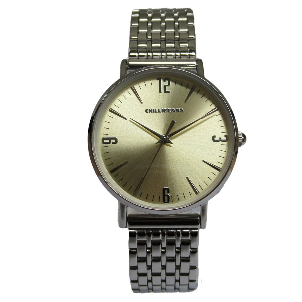 Encontraproduto.com.br - Relógio Feminino Chilli Beans Redondo Analógico Prata 182370 (MP)