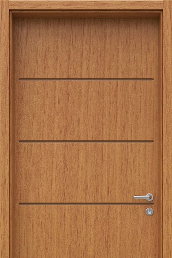Encontraproduto.com.br - Porta Residence Nogal Mel 210x80 Eucadoor