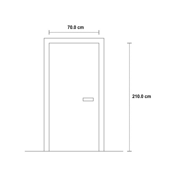 Encontraproduto.com.br - Folha de Porta Frisada Eucaplac Residence Nogal Mel Núcleo Vazado