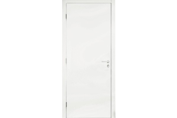 Encontraproduto.com.br - kit Porta Eucatex Interna Branco 90x210cm Batente Regulável 10 a 14 Com Abertura para Direita (sem fechadura)
