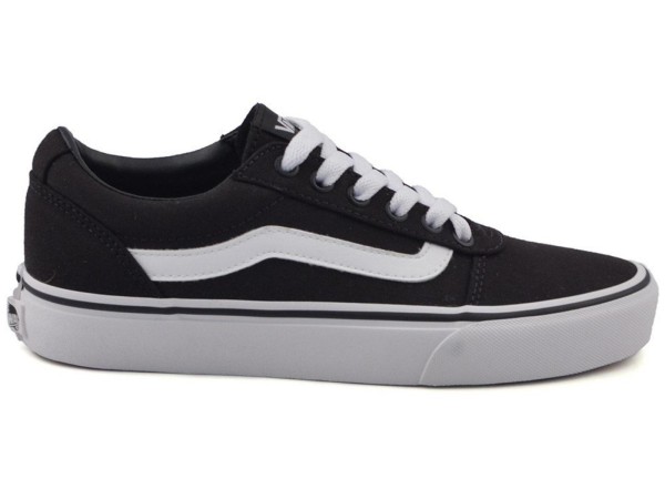 TENIS VANS WARD VN0A3IUN187CASA PRETO BRANCO