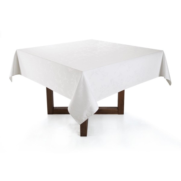 Toalha de mesa Quadrada Karsten 8 lugares Celebration Veríssimo Branca