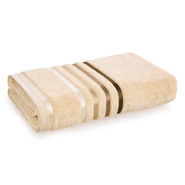 Encontraproduto.com.br - Toalha de Rosto Karsten Fio Penteado Lumina Areia/Marrom