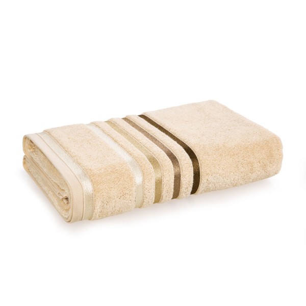 Encontraproduto.com.br - Toalha de Rosto Karsten Fio Penteado Lumina Areia/Marrom