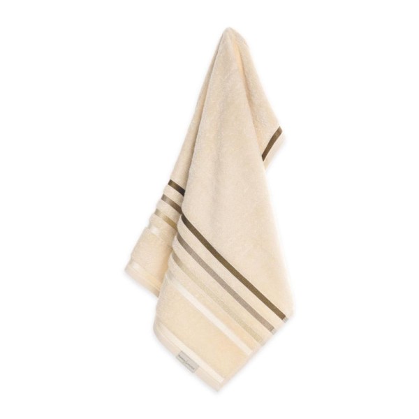 Encontraproduto.com.br - Toalha de Rosto Karsten Fio Penteado Lumina Areia/Marrom