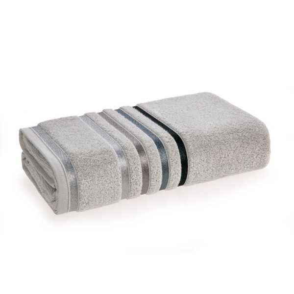 Encontraproduto.com.br - Toalha de Banho Karsten Fio Penteado Lumina Mineral/Cinza