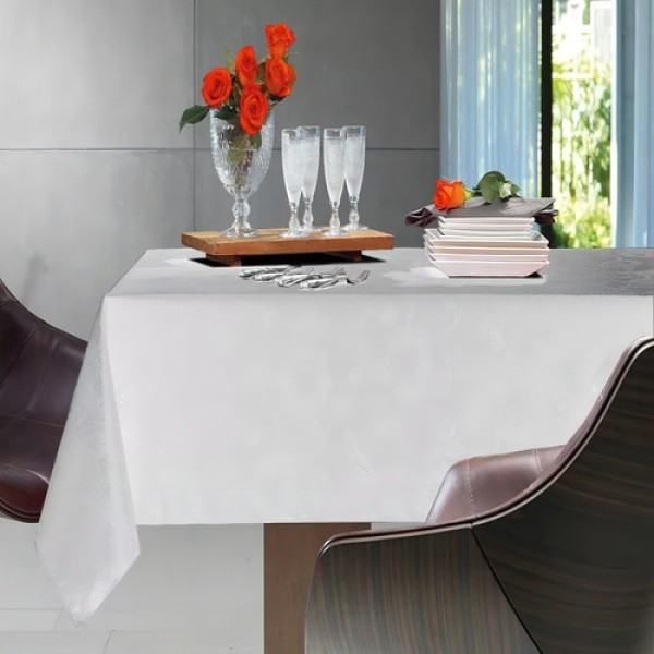 Encontraproduto.com.br - Toalha de Mesa Retangular Sempre Limpa Zattar 1,6m x 3,2m - Karsten