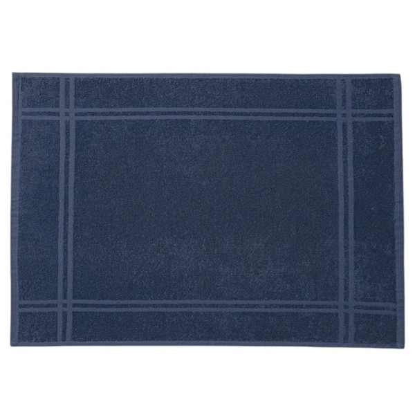 Encontraproduto.com.br - Toalha de Piso Karsten 100% Algodão Metrópole Naval