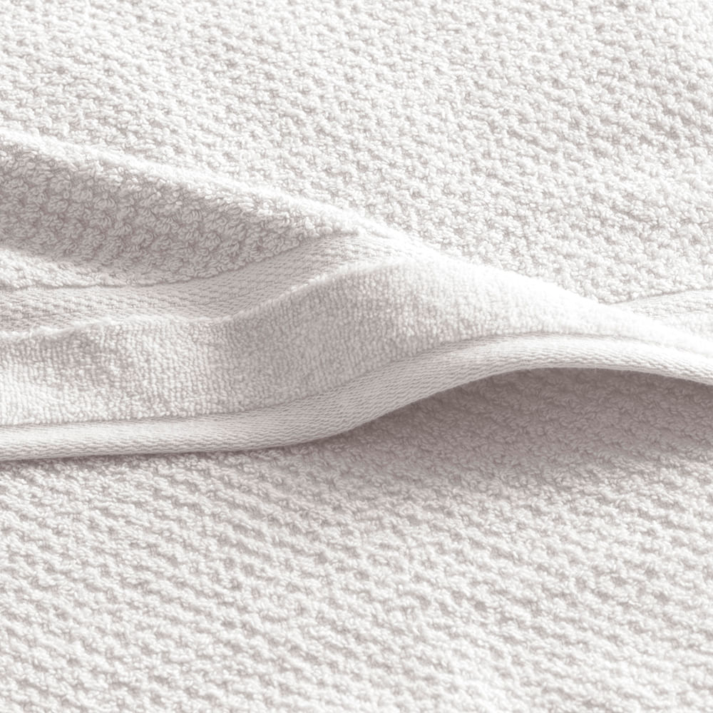 Encontraproduto.com.br - Toalha de Rosto Karsten Fio Penteado Milenium Branco