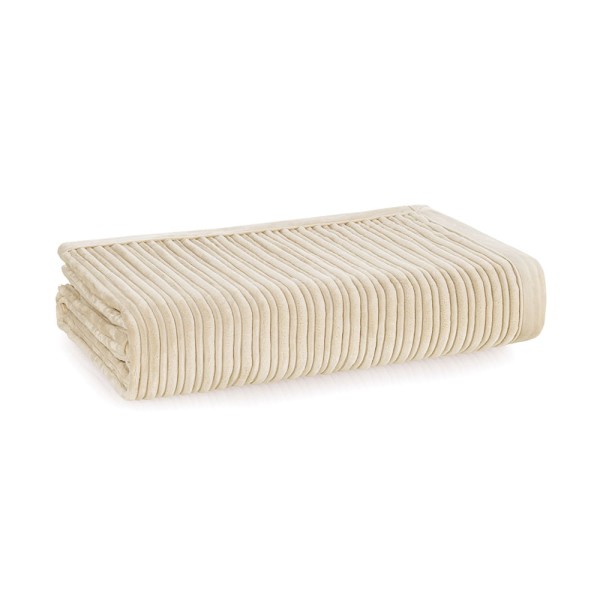 Encontraproduto.com.br - Manta de Microfibra Casal Karsten Linhares Areia
