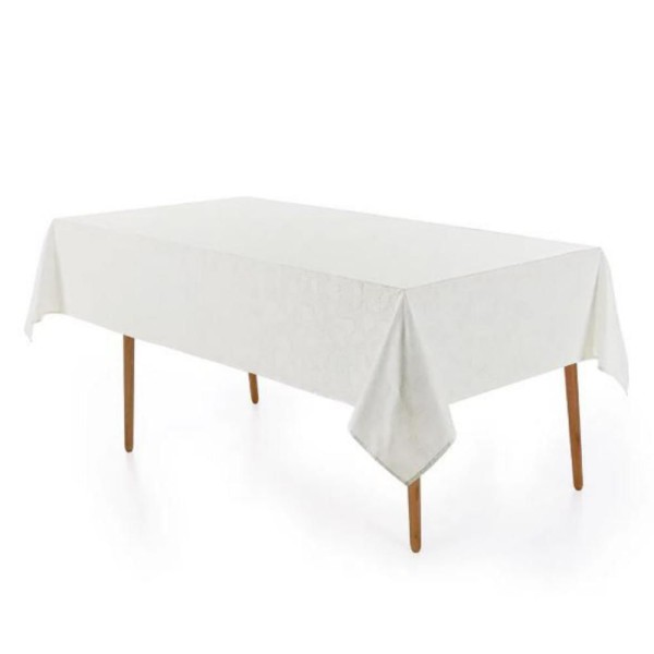 Encontraproduto.com.br - Toalha Mesa Beatrice Retangular Branco