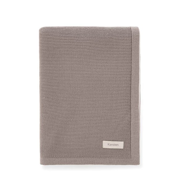 Encontraproduto.com.br - Manta Decorativa Karsten George Cinza