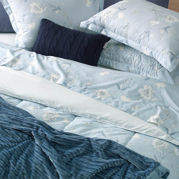 Encontraproduto.com.br - Jogo de Cama Solteiro Karsten 180 Fios Percal 100% Algodão Anabela