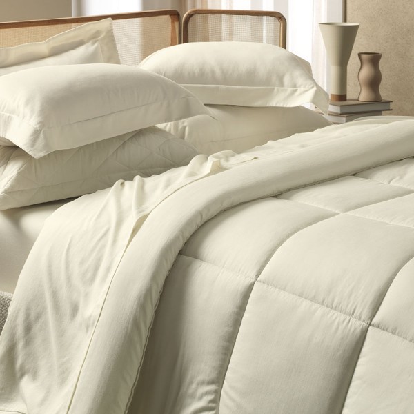 Encontraproduto.com.br - Jogo de Cama Queen 300 Fios 100% Algodão Bossa Champagne