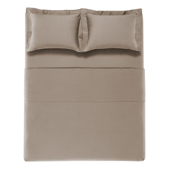 Encontraproduto.com.br - Jogo de Cama Queen 300 Fios 100% Algodão Bossa Mocca