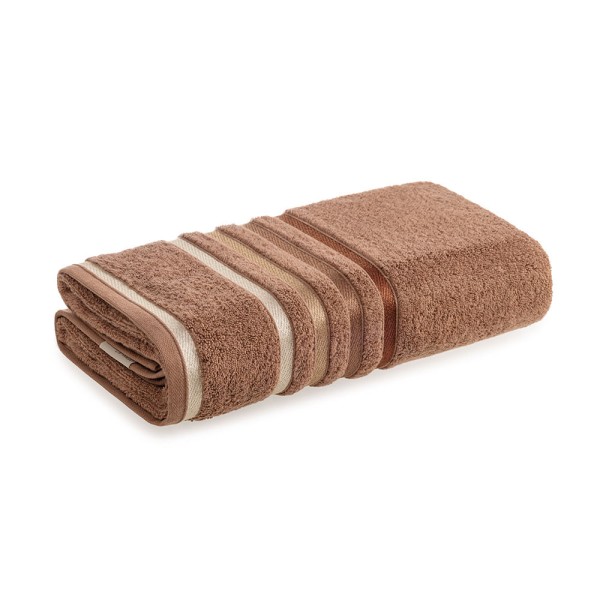 Encontraproduto.com.br - Toalha Banhão Fio Penteado Lumina Sienna/Ferrugem