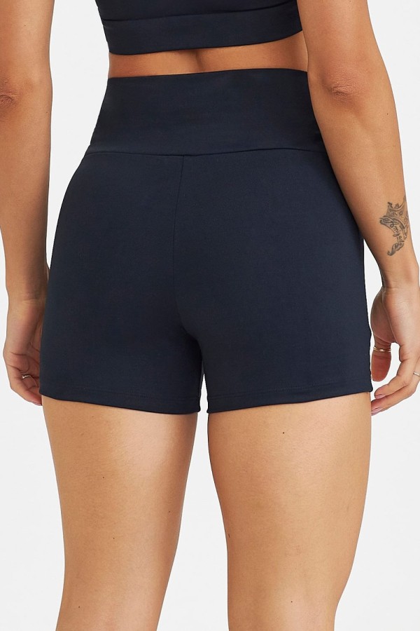 Encontraproduto.com.br - Short Curto NZ com Recorte Preto