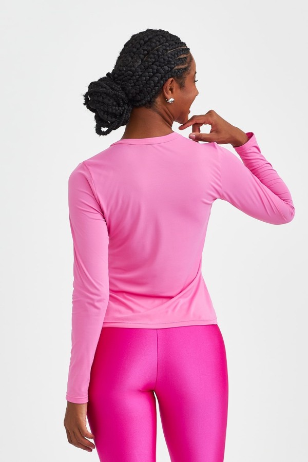 Encontraproduto.com.br - BLUSA MANGA LONGA SF COM VIVOS