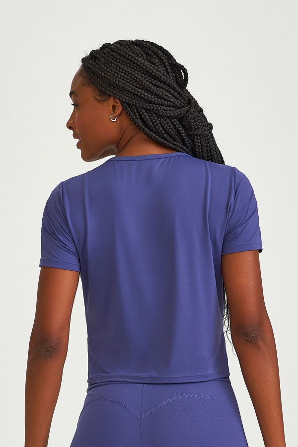 Encontraproduto.com.br - Cropped UV Com Silk Roxo Netuno