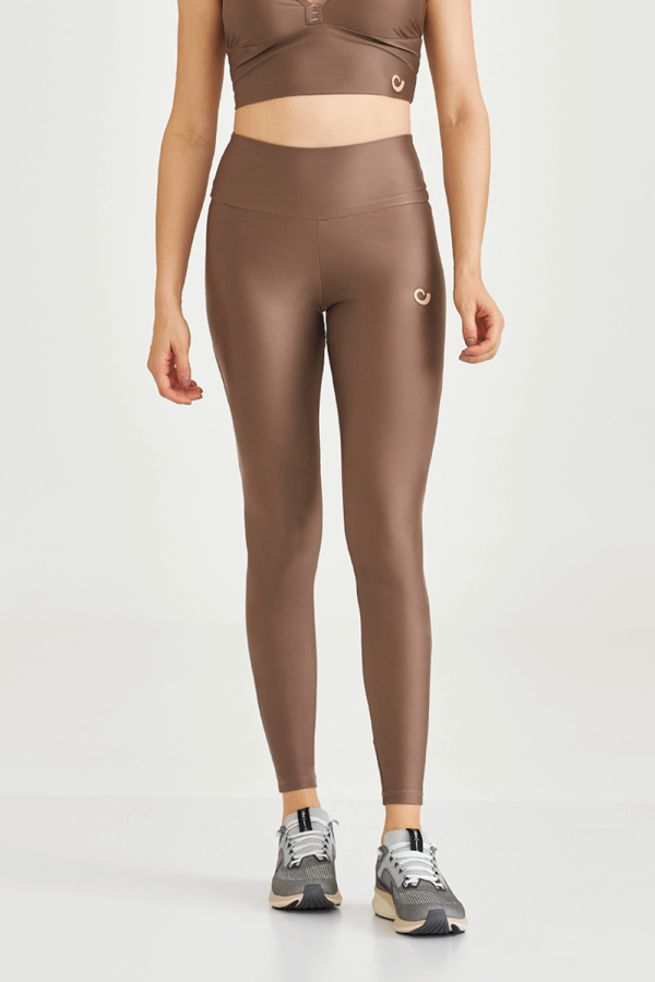 Encontraproduto.com.br - Calça Legging Atletika Básica Marrom Castanho