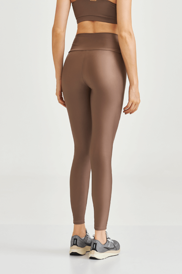 Encontraproduto.com.br - Calça Legging Atletika Básica Marrom Castanho