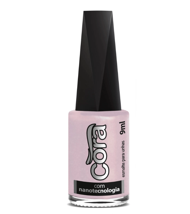 Esmalte Cora Black Cintilante Tech Nude 9ml