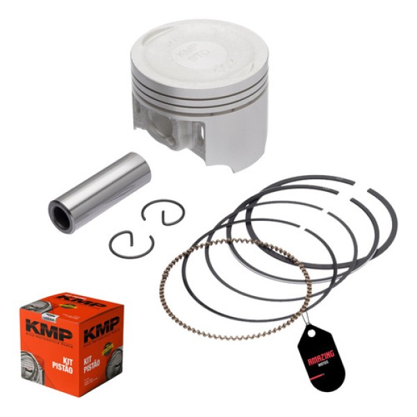 Encontraproduto.com.br - PISTAO KIT C/ANEL KMP BIZ/POP 110 INJ. 2016/ 1.00