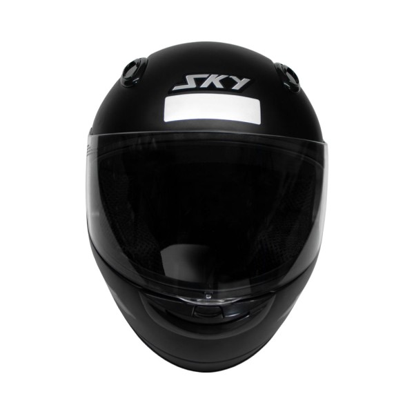 Encontraproduto.com.br - Capacete Sky Nimbus Preto Fosco C/ Adesivo Cinza