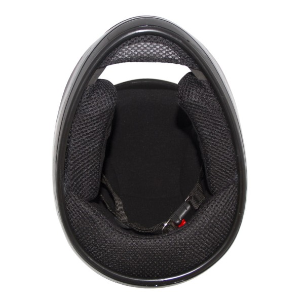Encontraproduto.com.br - Capacete Sky Nimbus Preto Fosco C/ Adesivo Cinza