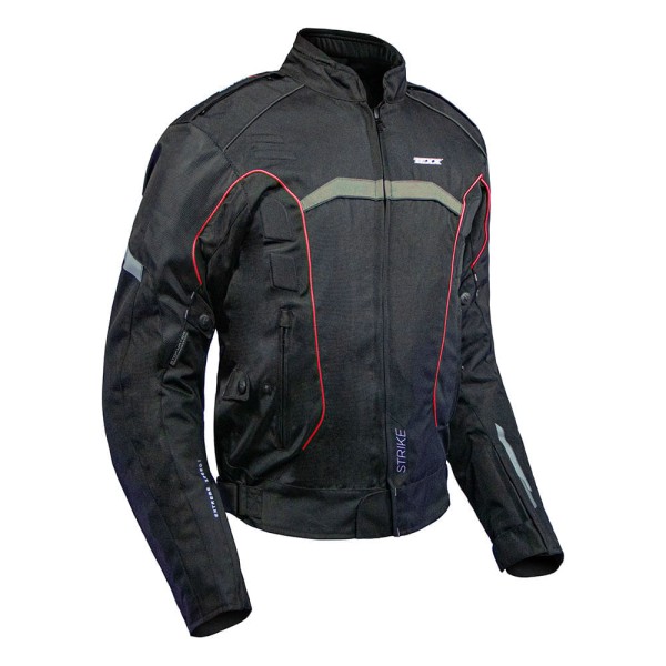 Jaqueta Texx New Strike V2 Masculina Preta E Vermelha