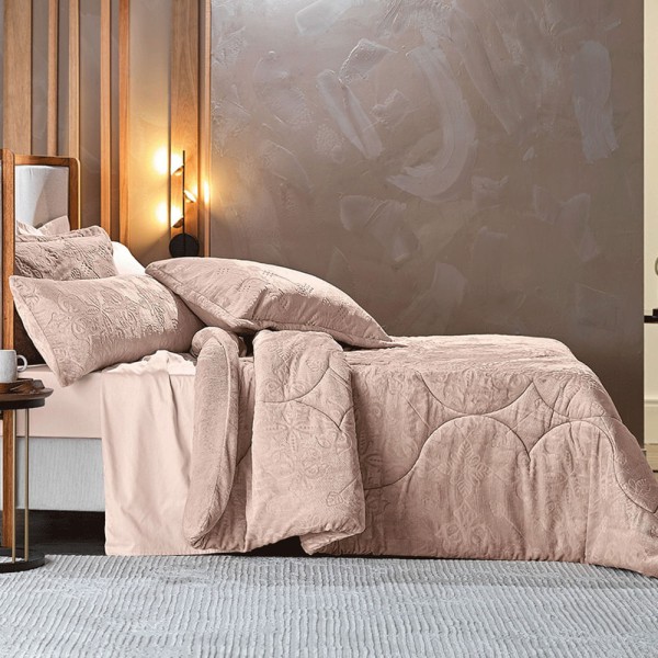 Encontraproduto.com.br - Edredom Solteiro Blend Elegance Bellatrix 5125.0 Altenburg
