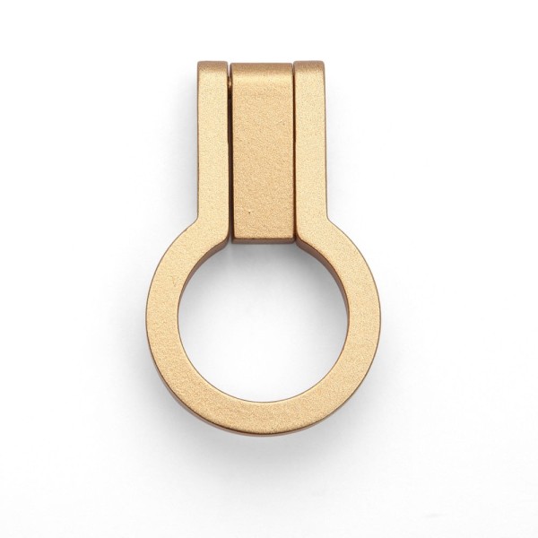 Puxador Ponto Antique Dourado Zen Design