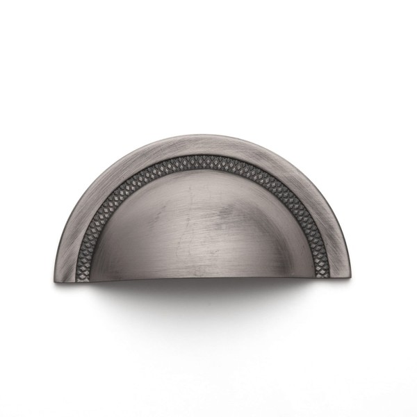 Puxador Shell 64mm Níquel Velho Zen Design