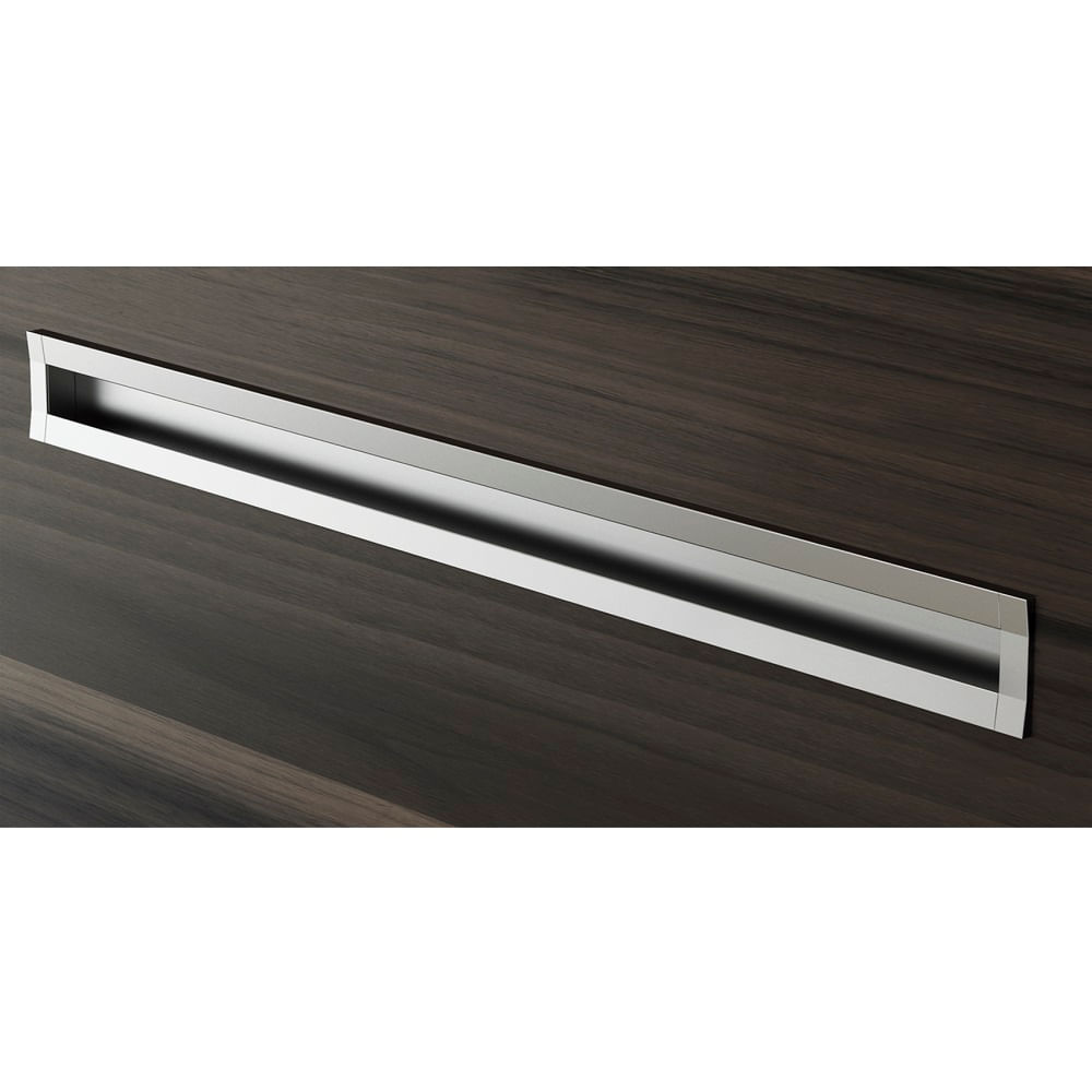 Encontraproduto.com.br - Puxador de Embutir Smart 448mm Inox Zen Design