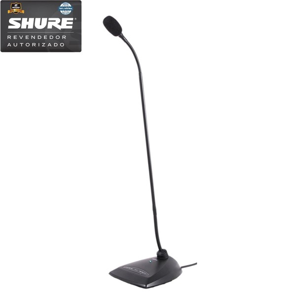 Encontraproduto.com.br - Microfone Gooseneck Cardioide MX-418D/C - Shure