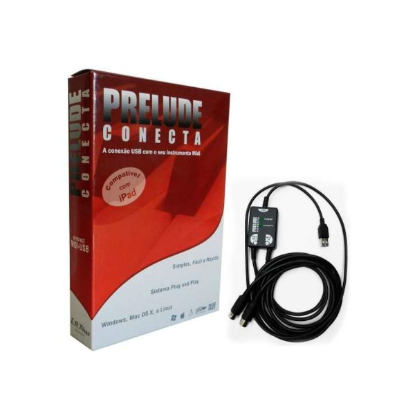 Encontraproduto.com.br - Interface MIDI/USB PRELUDE CONECTA - ER Pires