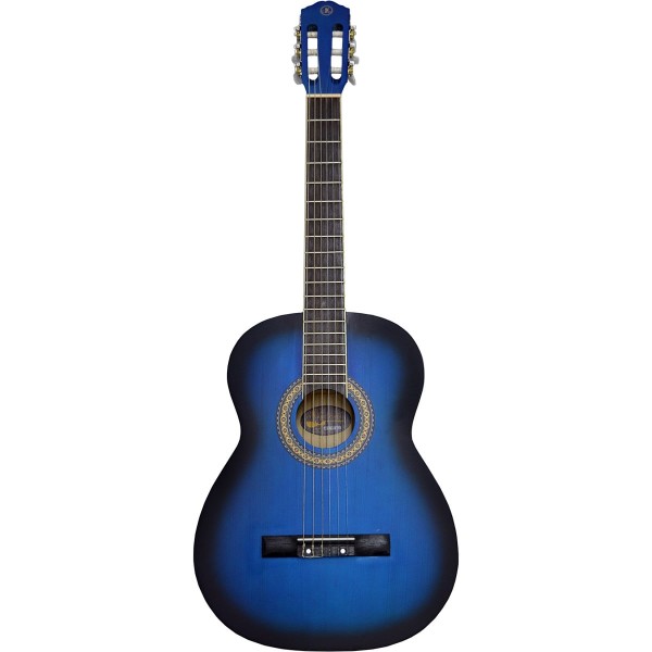 Encontraproduto.com.br - Violão Clássico Nylon Azul MC-39 BLS - Maclend
