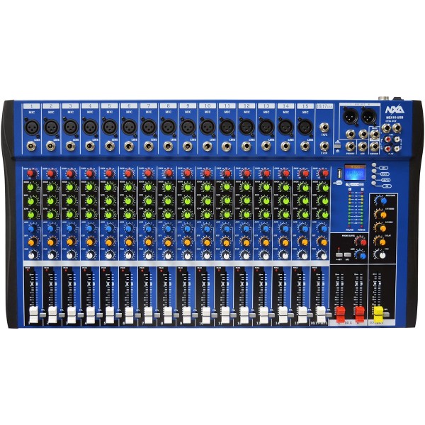 Encontraproduto.com.br - Mesa de Som 16 Canais Com Bluetooth, EFX e USB MSX-16 USB - NXA