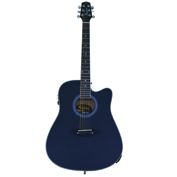 Encontraproduto.com.br - Violão Aço Eletroacústico Folk MCD BK GLOSS - Maclend