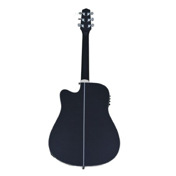 Encontraproduto.com.br - Violão Aço Eletroacústico Folk MCD BK GLOSS - Maclend